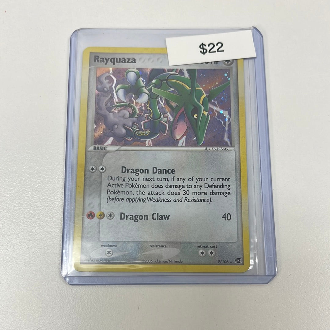 Pokémon Rayquaza Emerald Holo 9/106