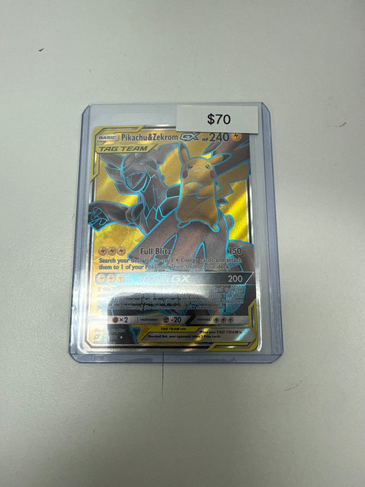 Pokemon Pikachu & Zekrom GX #162/181
