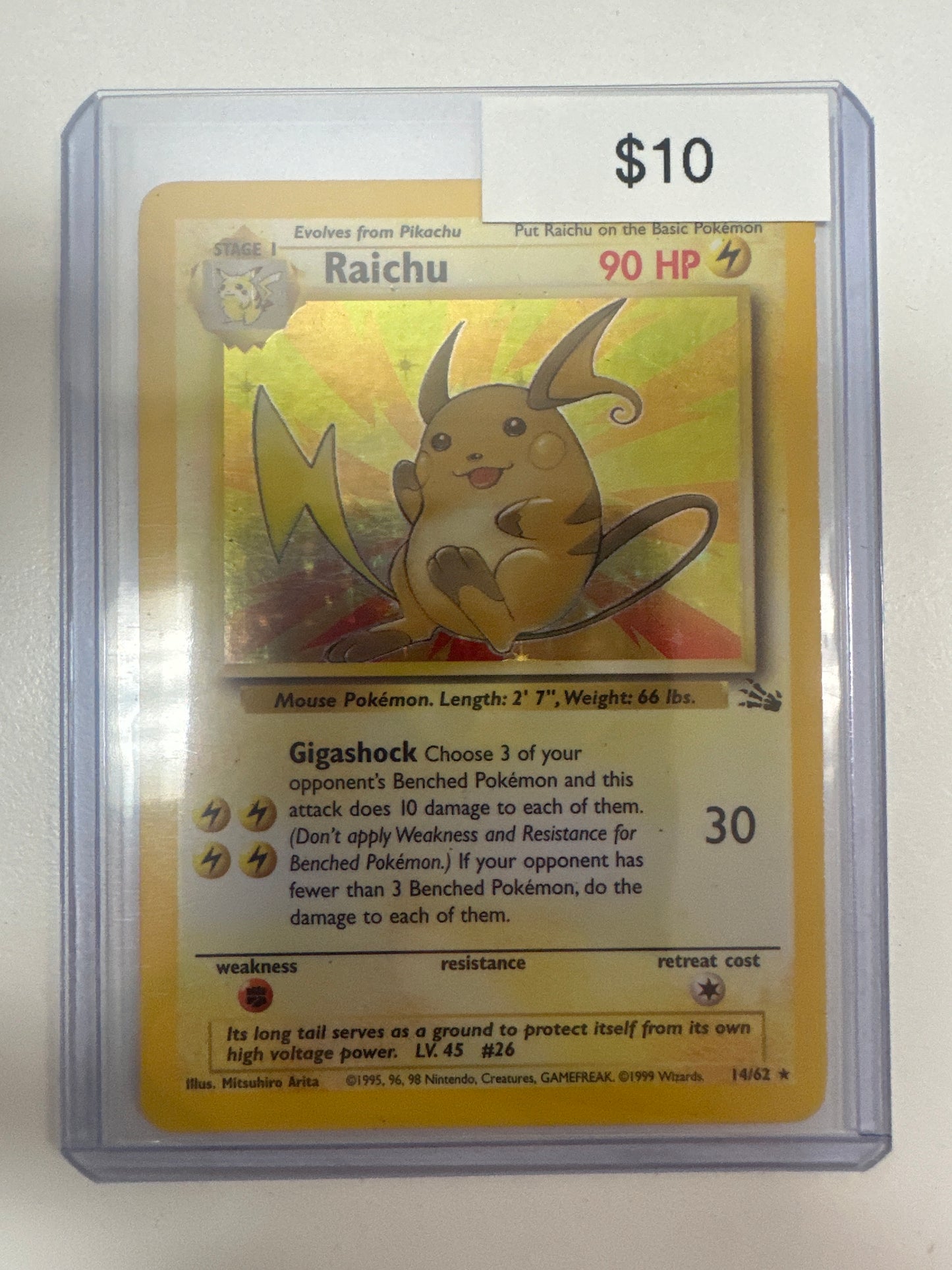 Pokemon Raichu 14/62