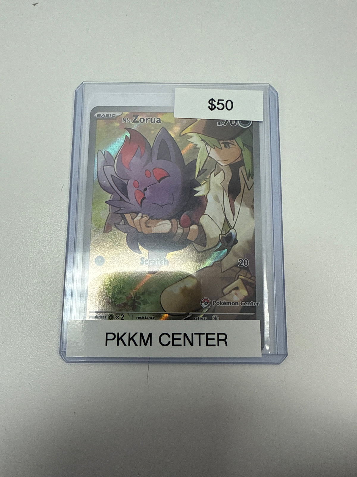 Journey Together N’s Zorua Pokemon Center BSP #189