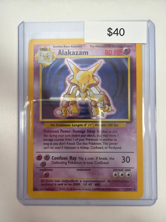Pokemon Alakazam 1/102