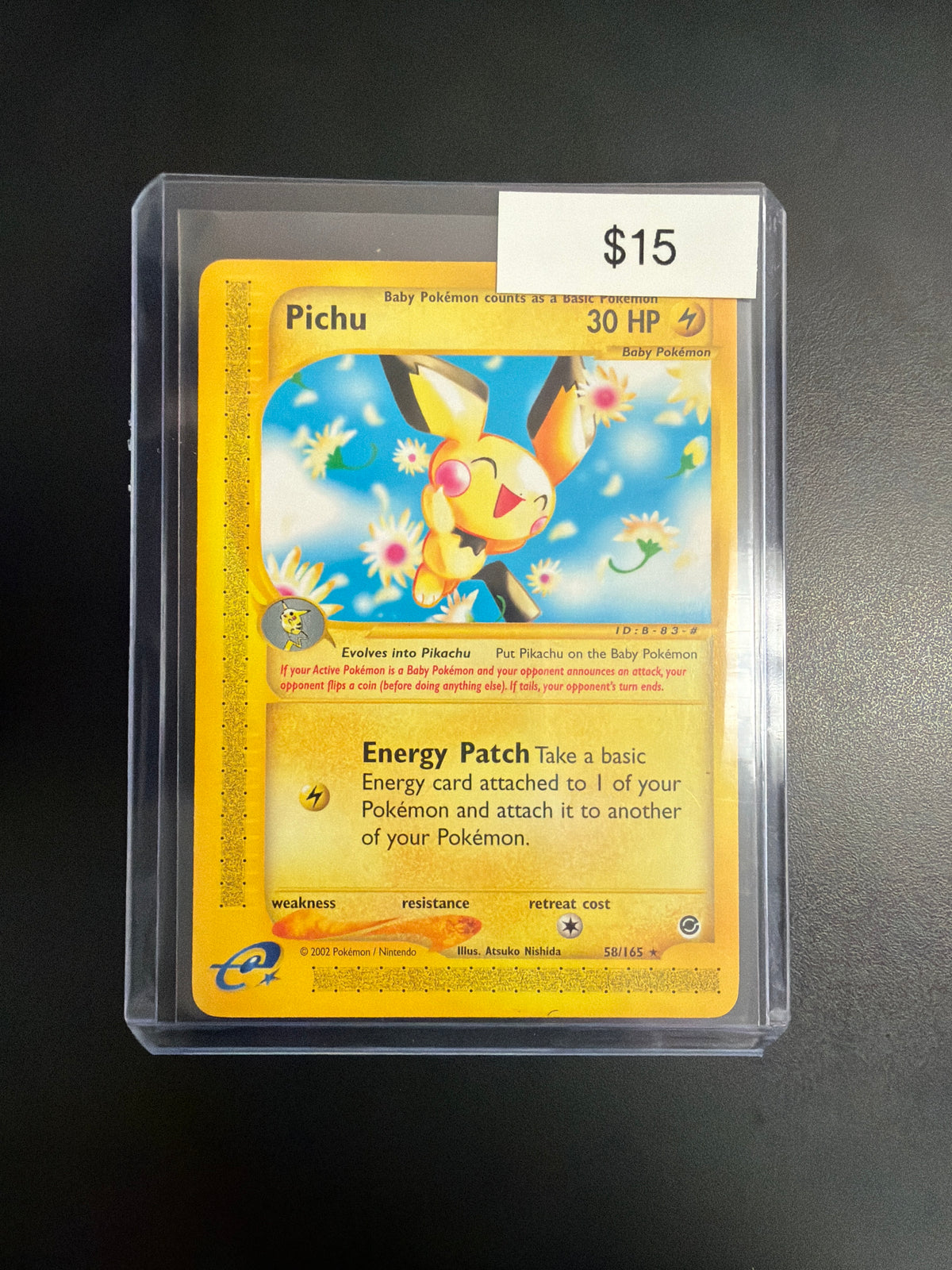 Pokemon Pichu 58/115 NM