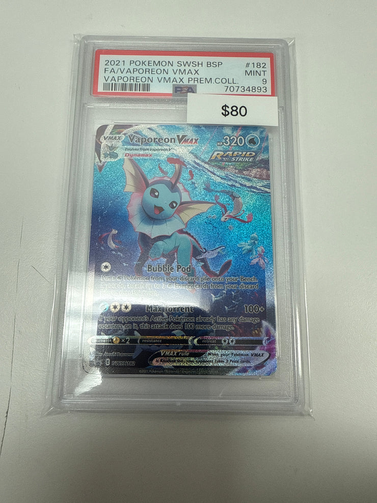 Black Star Promo Vaporeon Vmax 