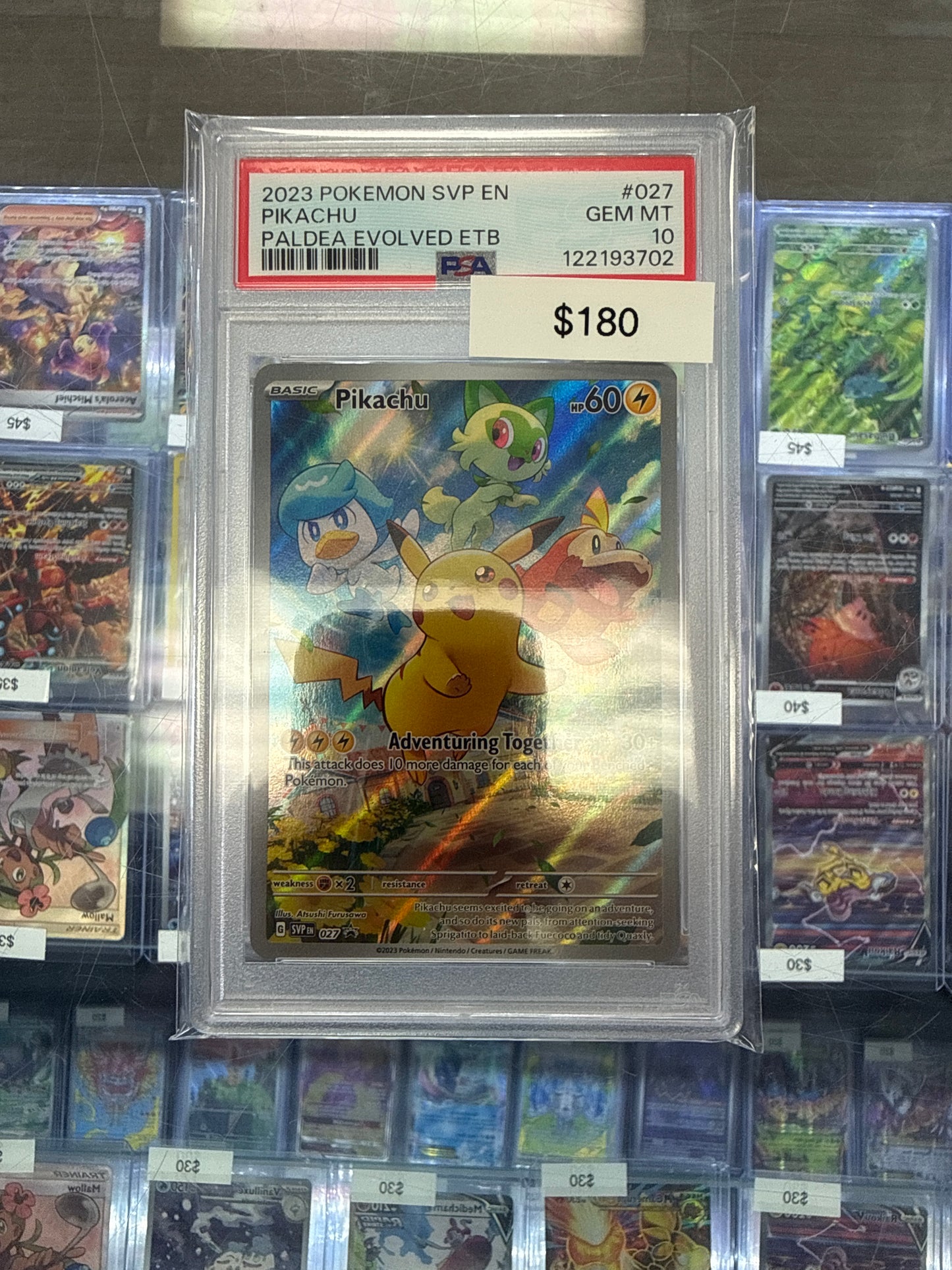 Pokemon Pikachu BSP #027 PSA 10