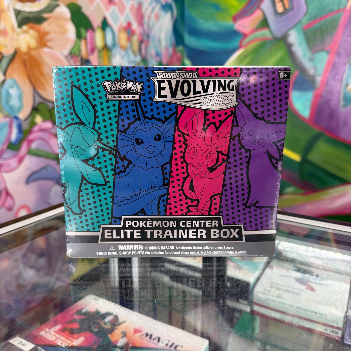 Pokémon Center Exclusive Evolving Skies Elite Trainer Box (10 Packs)