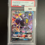Pokémon Sun & Moon Umbreon GX 80 PSA 9