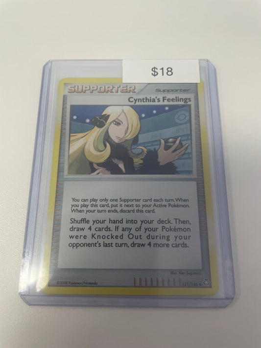 Pokemon Cynthia’s Feelings Holo #131/146