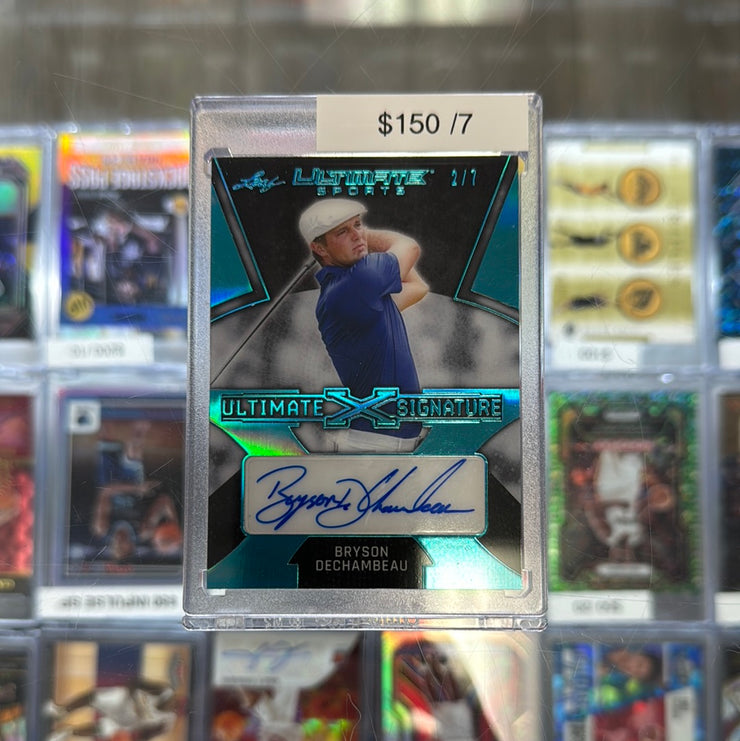 Leaf Ultimate Sports Bryson Dechambeau Auto /7 