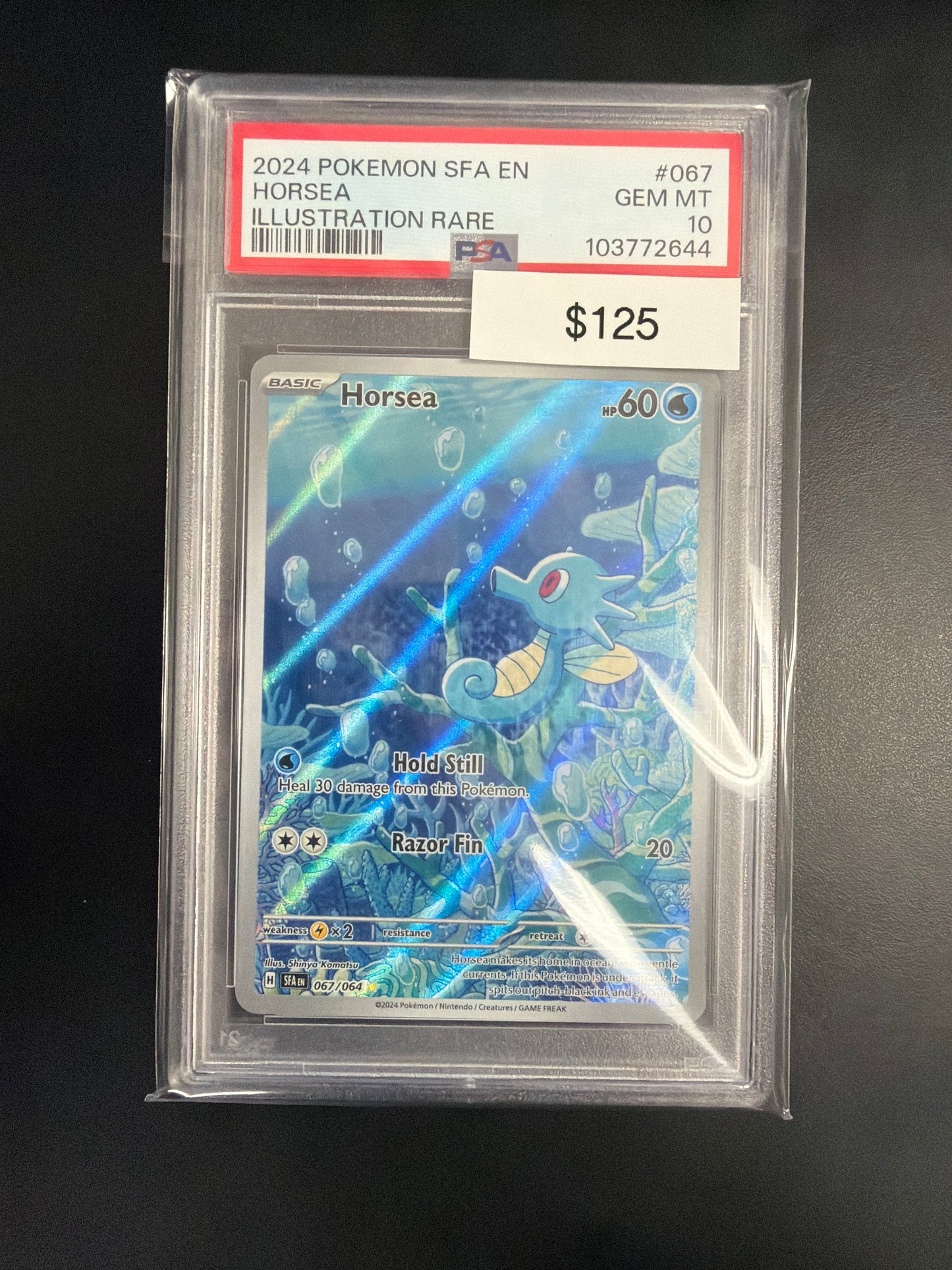 Pokemon Horsea 067 PSA 10