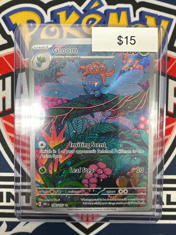 Pokemon Obsidian Flames Gloom 198/197