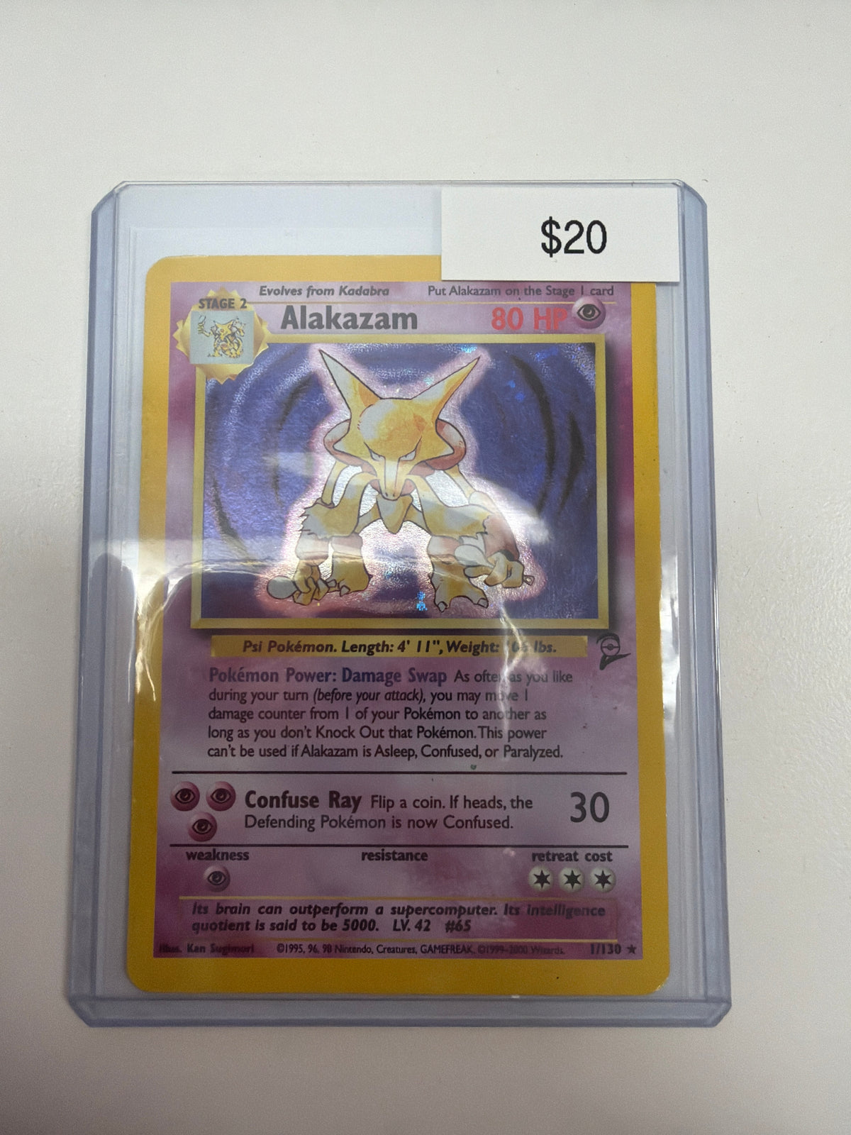 Pokemon Alakazam 1/130