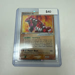 Pokemon Groudon Ex Holo 93/100
