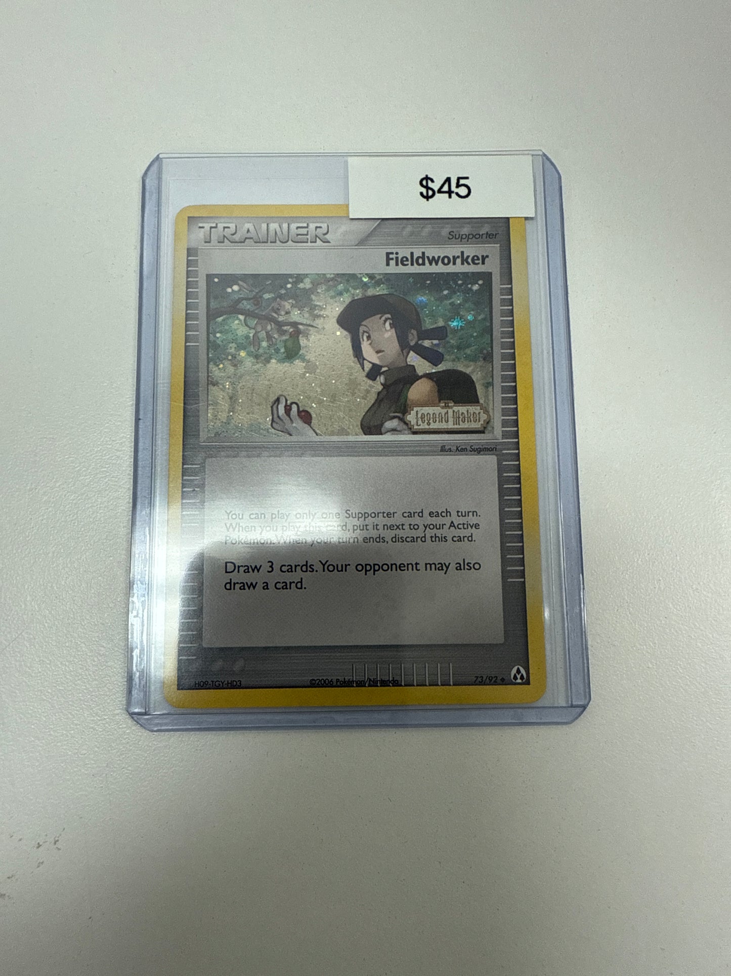Pokemon Fieldworker Holo #73/92