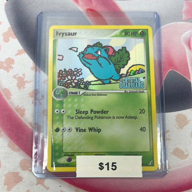 Pokémon Ivysaur Crystal Guardians Reverse Holo 34/100