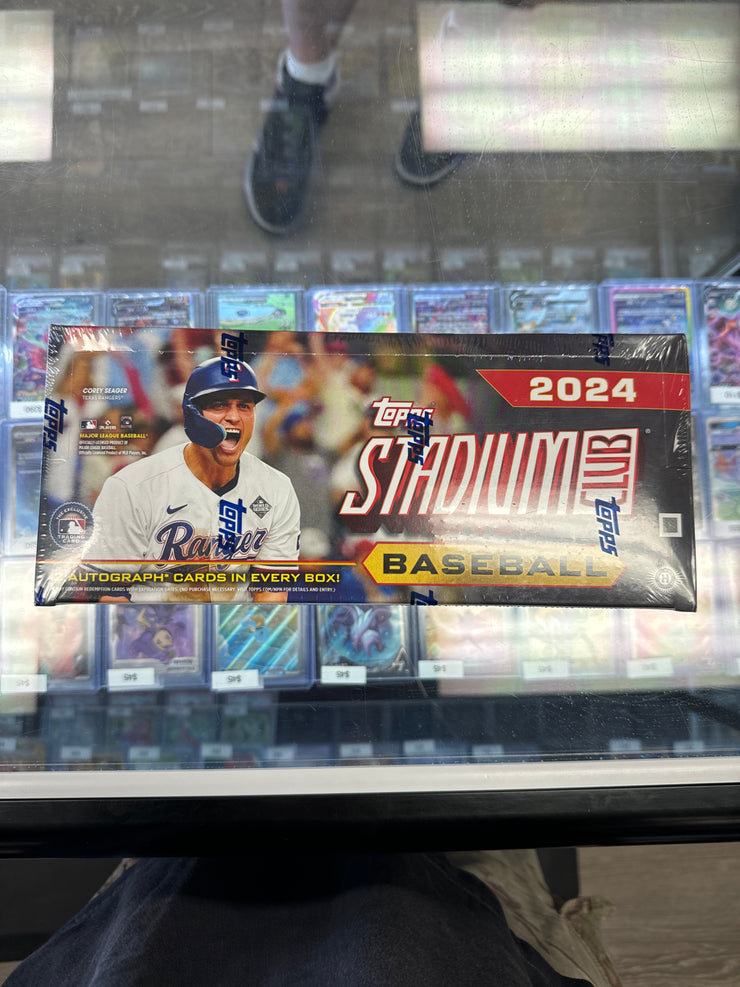 2024 Topps Stadium Club Hobby Box