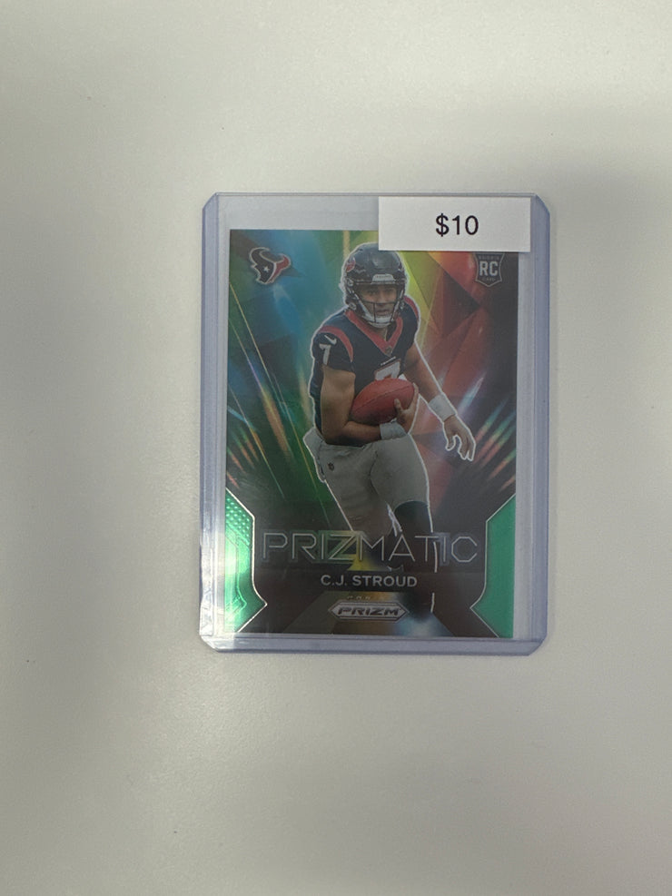 2023 Prizm Prizmatic CJ Stroud Silver  