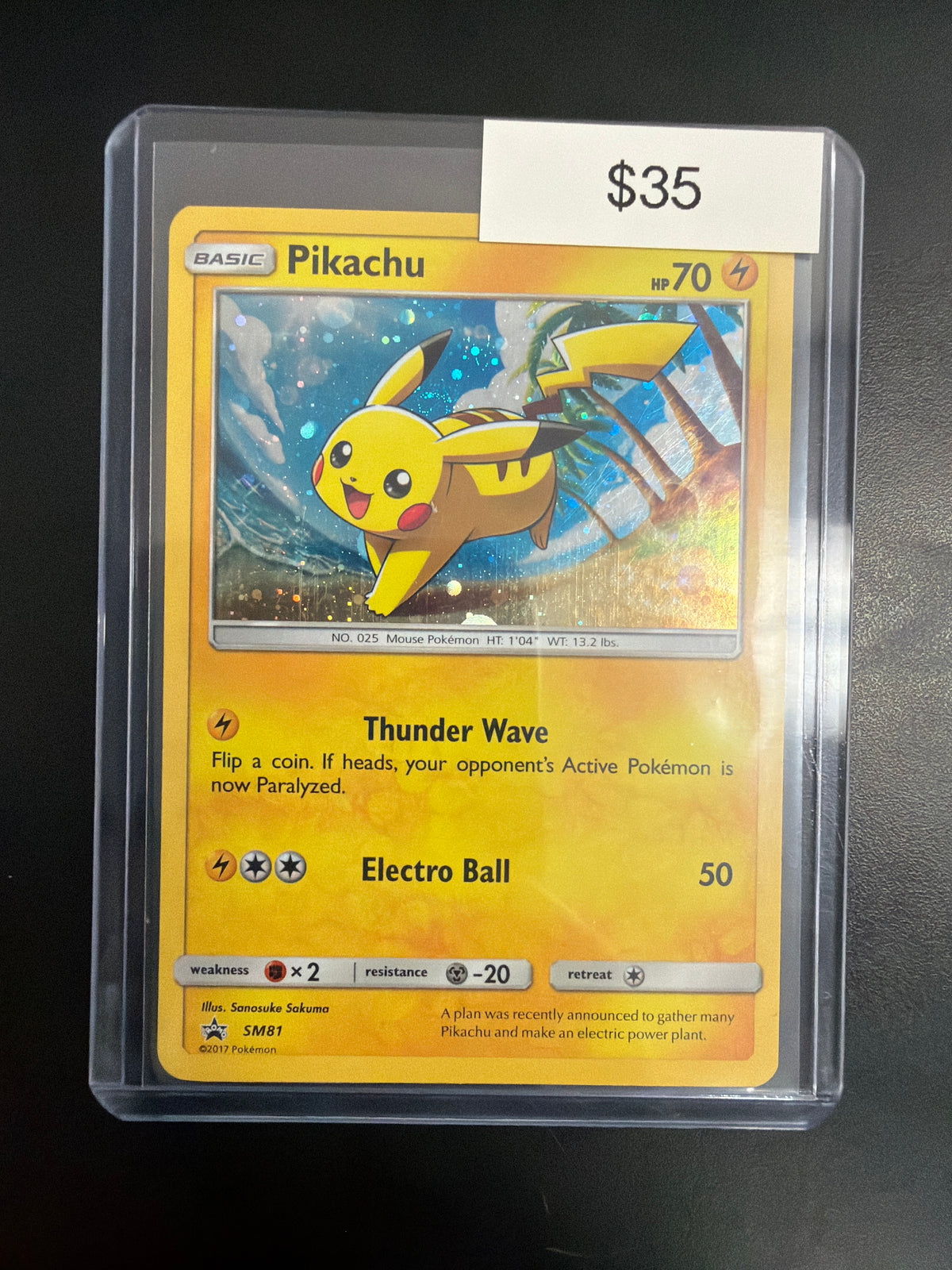 Pokemon Pikachu #SM81