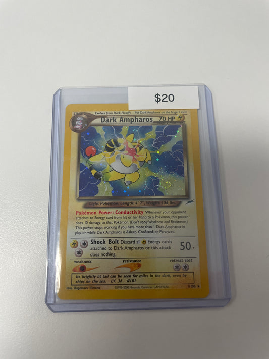 Pokemon Dark Ampharos Holo #1/105