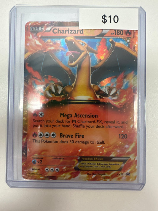 Pokemon XY Promo Charizard EX  XY17