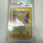Pokemon Zapdos Corrected Foil PSA 8
