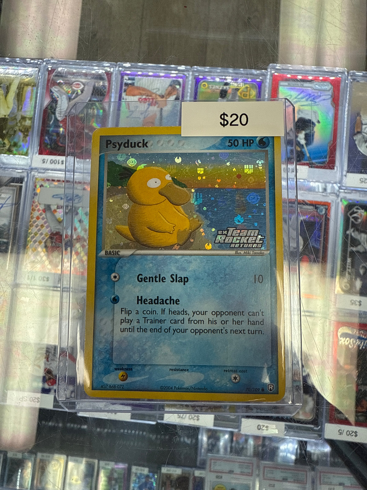 Pokemon Psyduck Holo #70/109