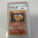 1999 Pokemom Vulpix #68/102 PSA 8