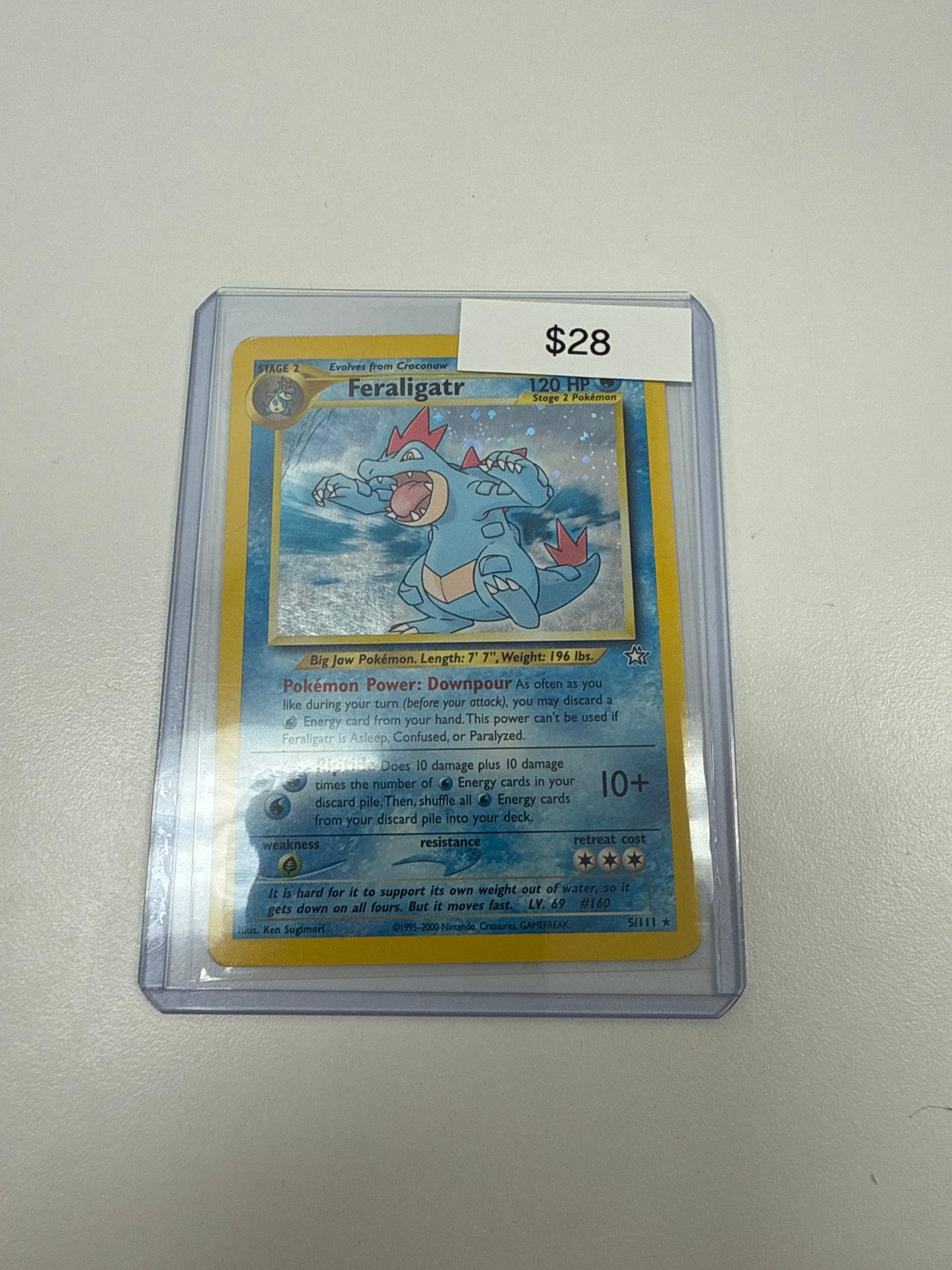Pokemon Feraligatr Holo #5/111