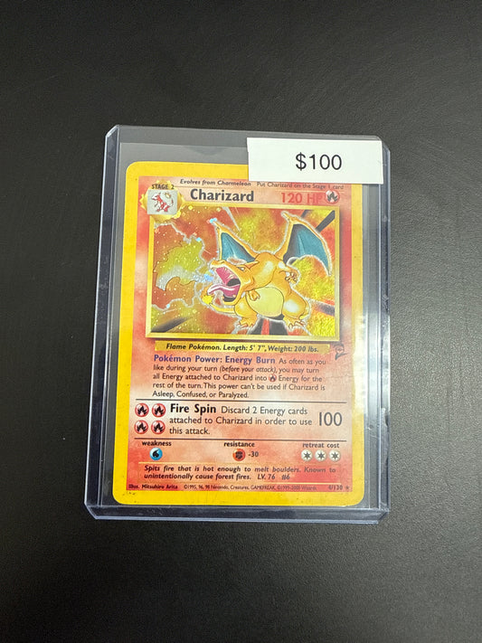 Pokémon Charizard Base Set 2 4/130