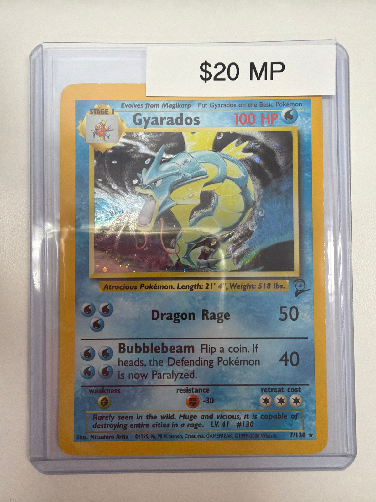 Pokemon Gyarados 7/130 MP