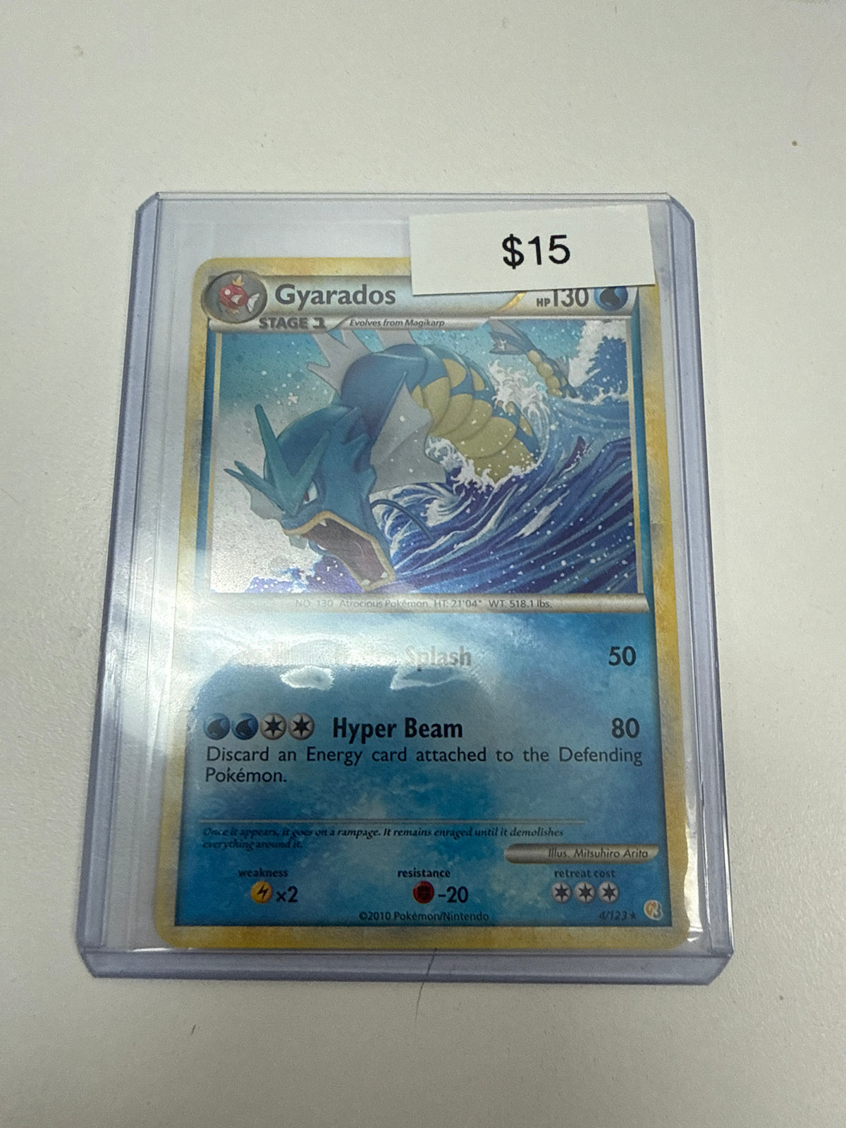Pokemon Gyarados Holo #4/123