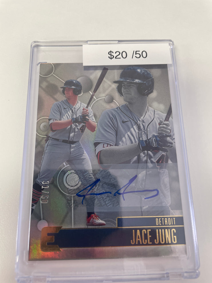 Donruss Elite Jace Jung Auto /50 