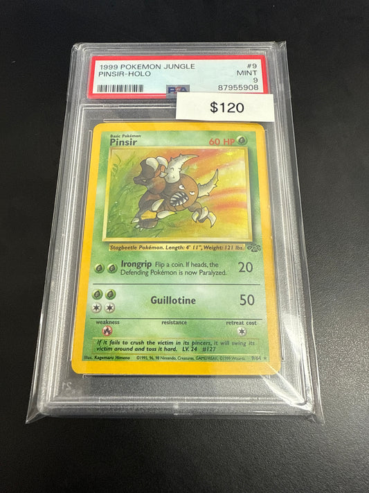 Pokemon Pinsir Holo PSA 9