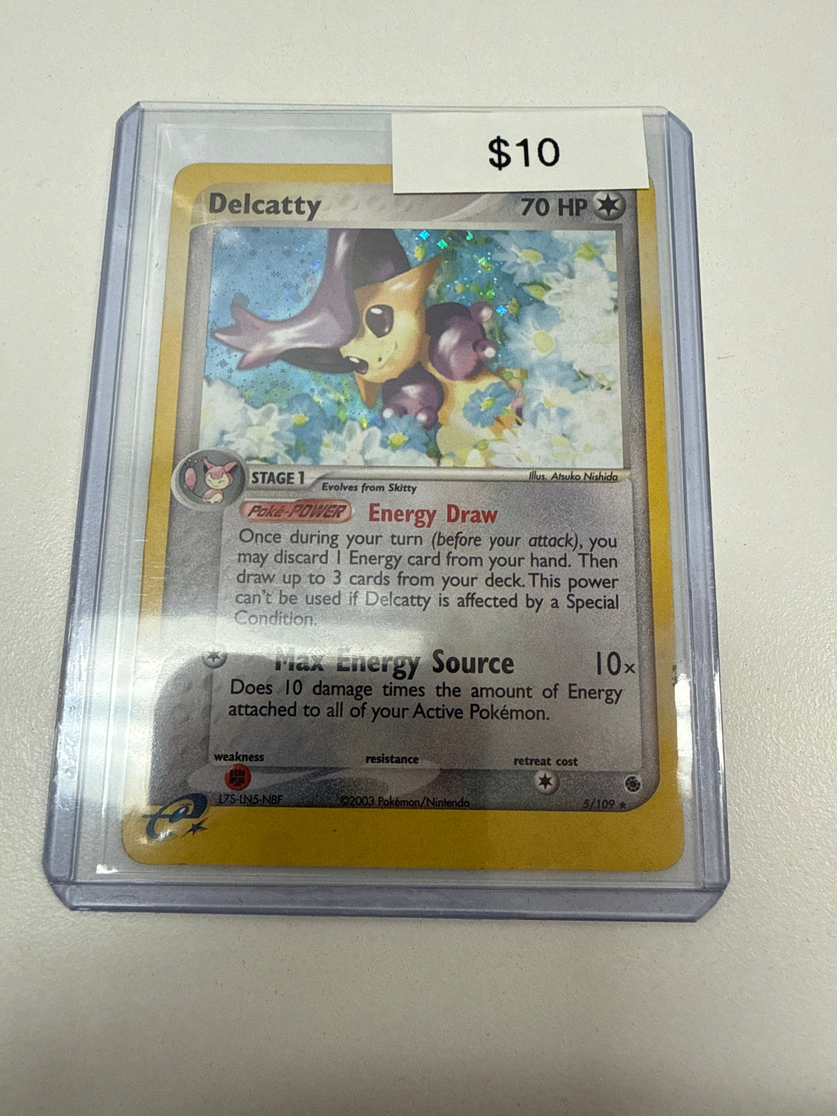 Pokemon Delcatty Holo #5/109