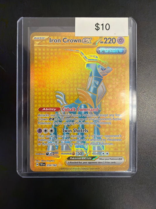 Pokemon Iron Crown EX #216/162