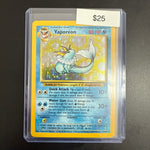 Pokémon Vaporeon Holo Jungle 12/64