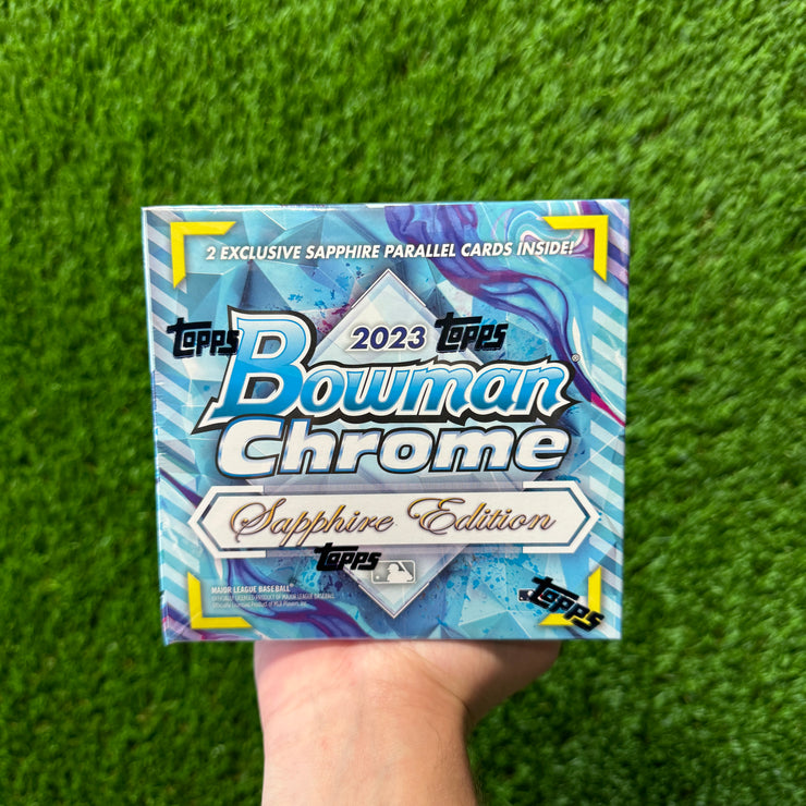 2023 Bowman Chrome Baseball Sapphire Edition Hobby Box