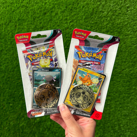 Pokemon Obsidian Flames Checklane Blister 2x Bundle