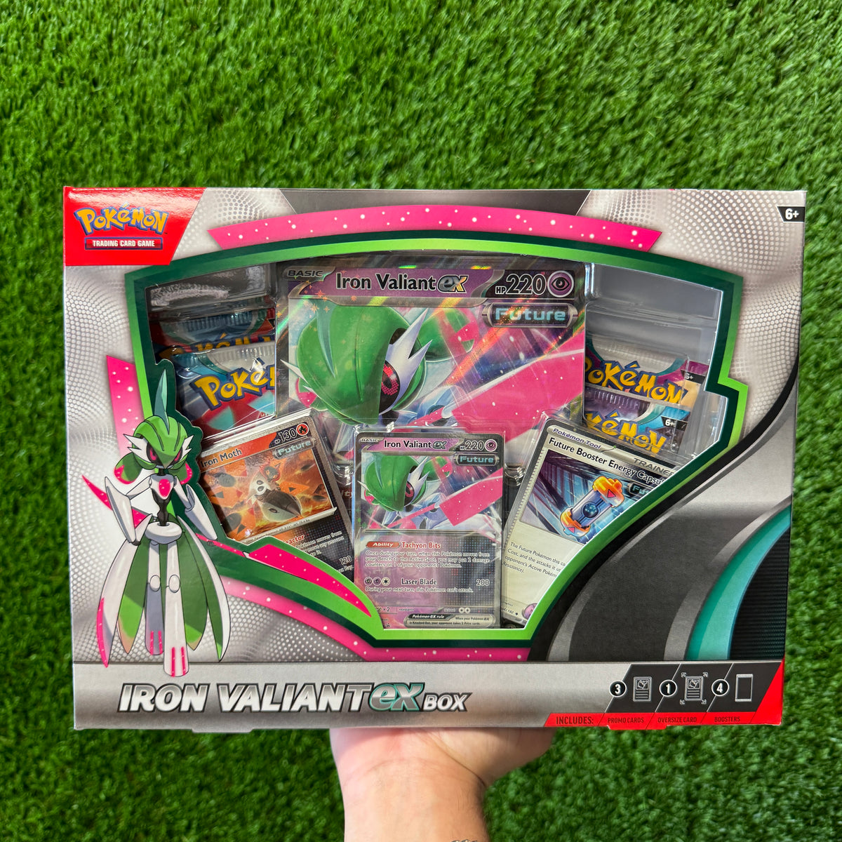 iron valiant booster box Pokemon Roaring Moon ex / Iron Valiant Ex Box – Grail Collectibles AZ