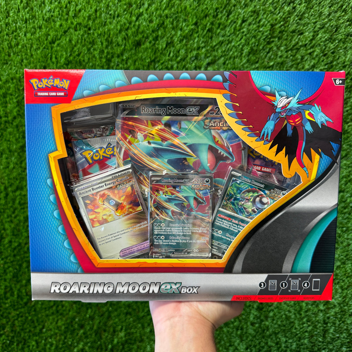 Pokemon Roaring Moon ex / Iron Valiant Ex Box Grail Collectibles AZ Pokemon Roaring Moon ex / Iron Valiant Ex Box Grail Collectibles AZ