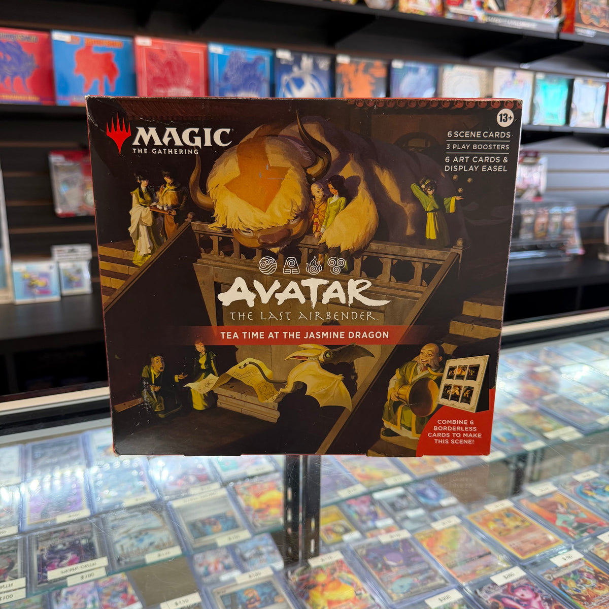 Magic the Gathering Tea Time at the Jasmine Dragon Scene Set