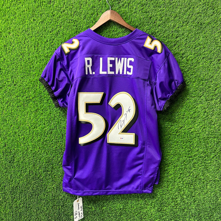 Ray Lewis Signed Jersey PSA/DNA Authenticated