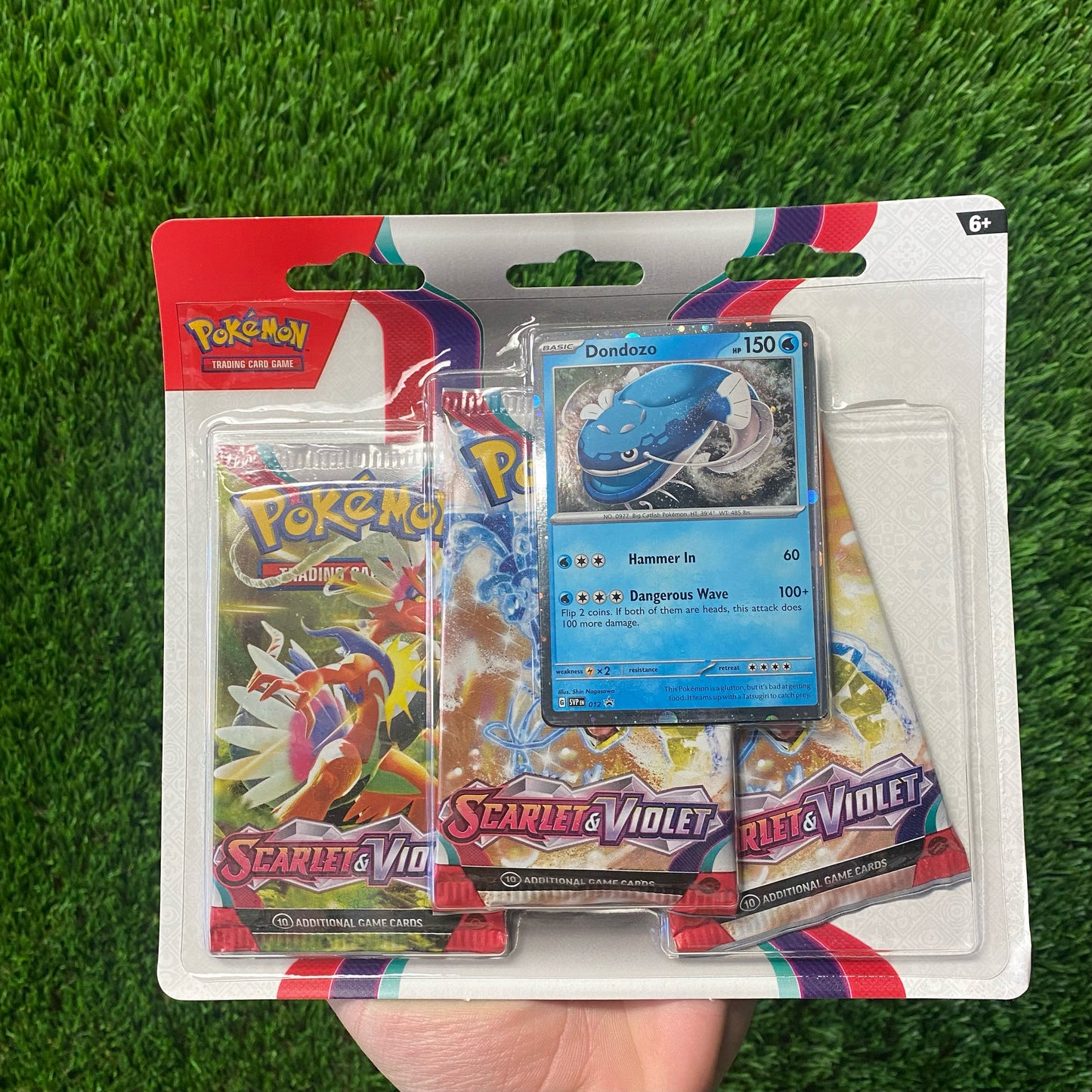 Pokemon Scarlet & Violet 3 Pack Blister