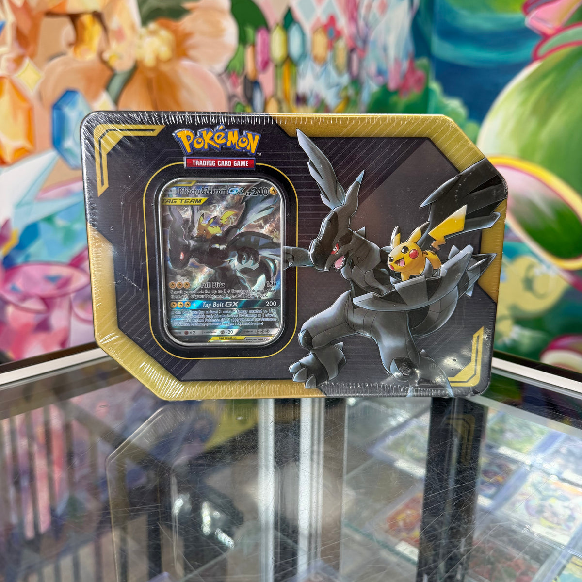 Pokemon Tag Team (Team Up) Tin Pikachu & Zekrom GX