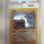 Pokemon Dark Machamp Rocket 10/82 PSA 7