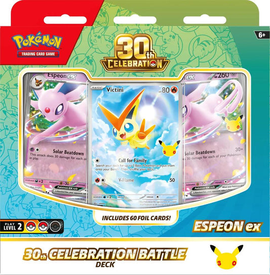 (11/06 Drop) Pokemon 30th Celebrations Battle Deck (Victini)