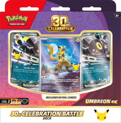 (11/06 Drop) Pokemon 30th Celebrations Battle Deck (Zeraora)