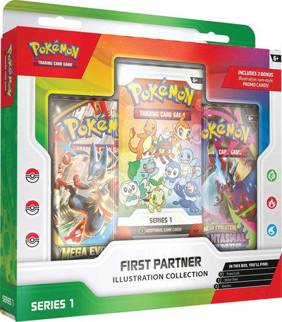 (03/20 Release) Pokemon First Partner Illustration Collection Series