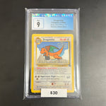 Pokémon Dragonite Black Star Promo 1999 CGC 9