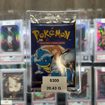 Pokémon Base Set Booster Pack Blastoise Artwork