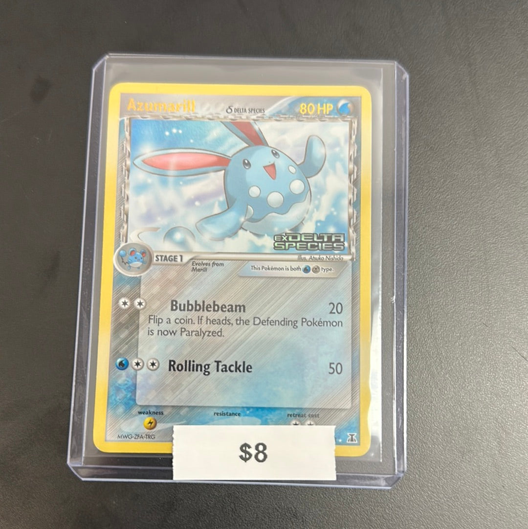 Pokémon Azumarill Ex Delta Species Reverse Holo 19/113